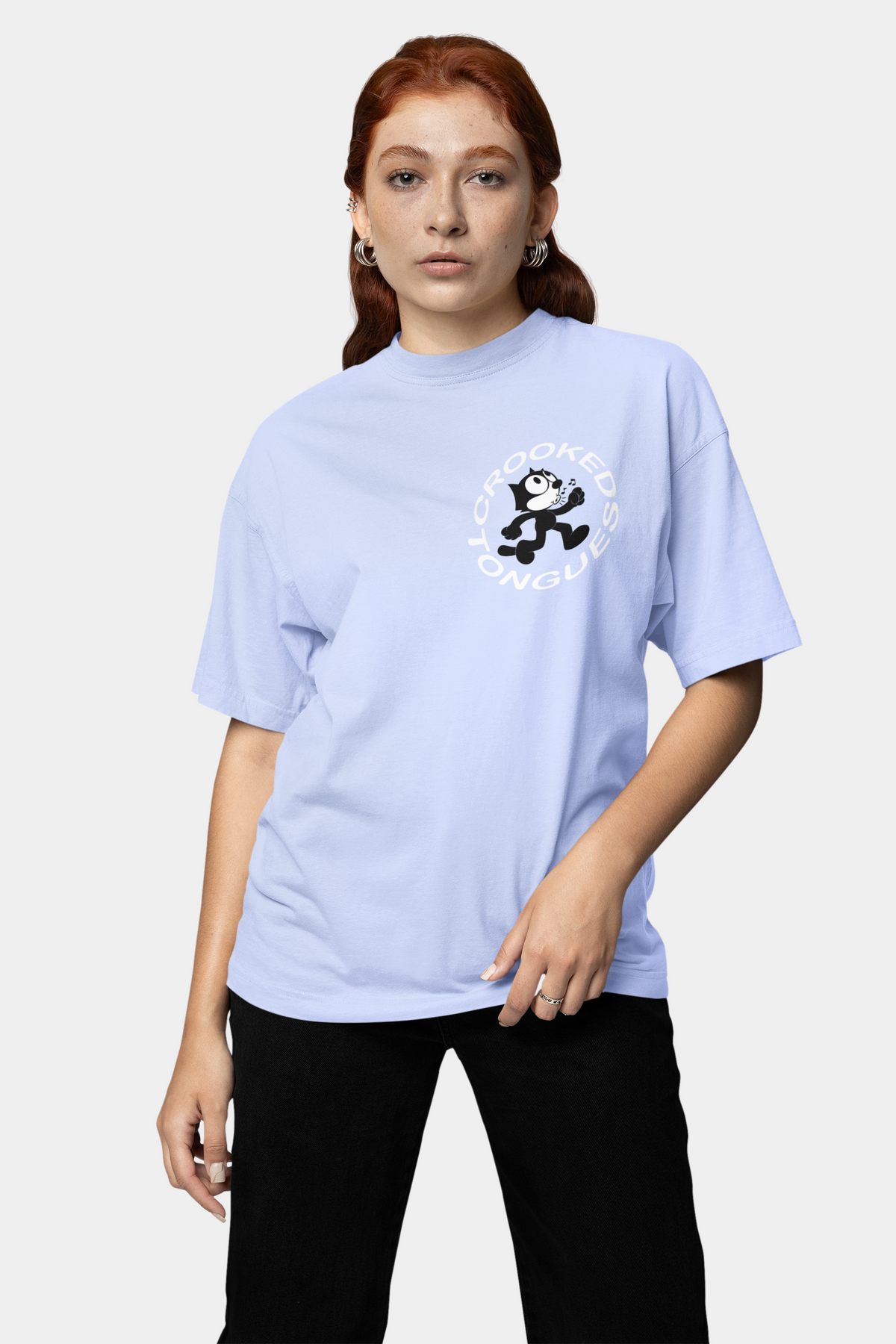 CROOKED TONGUES OVERSIZED T-SHIRT