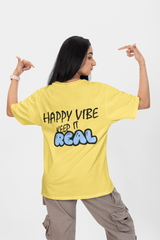 KEEP IT REAL OVERSIZED T-SHIRT